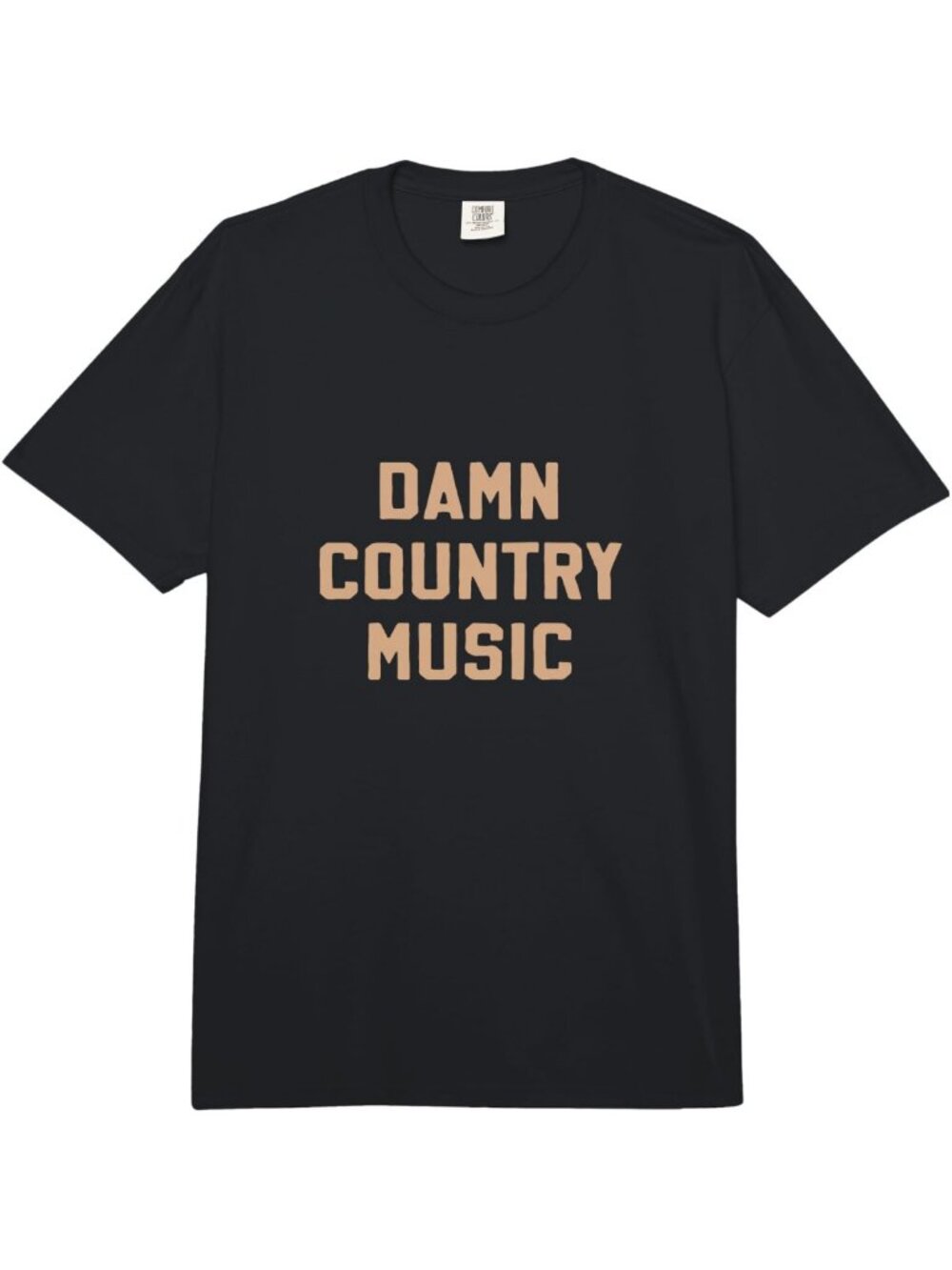 Country Music Graphic Tee | Comfort Colors Heavyweight T-Shirt for Adults